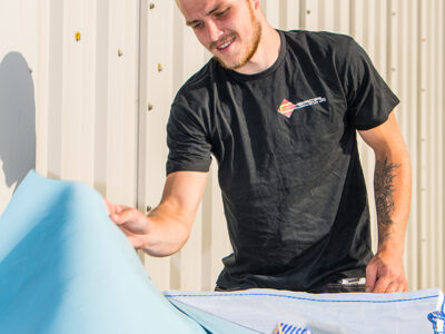 Collecting vinyl flooring
